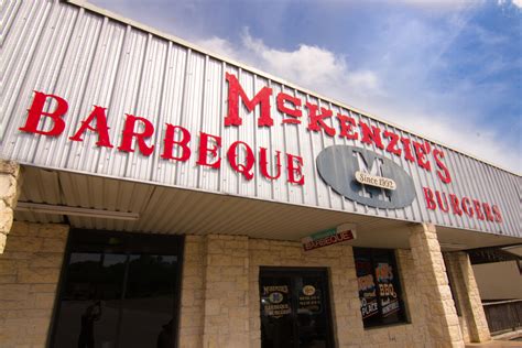 Mckenzie's barbeque - McKenzie's Barbeque & Burgers (17099 Walden Rd #200) Menu Info. BBQ, Dessert, Salads, Sandwiches $$$$$ $$$ 17099 Walden Rd #200 Montgomery, TX 77356 (936) 582-7444 ... 